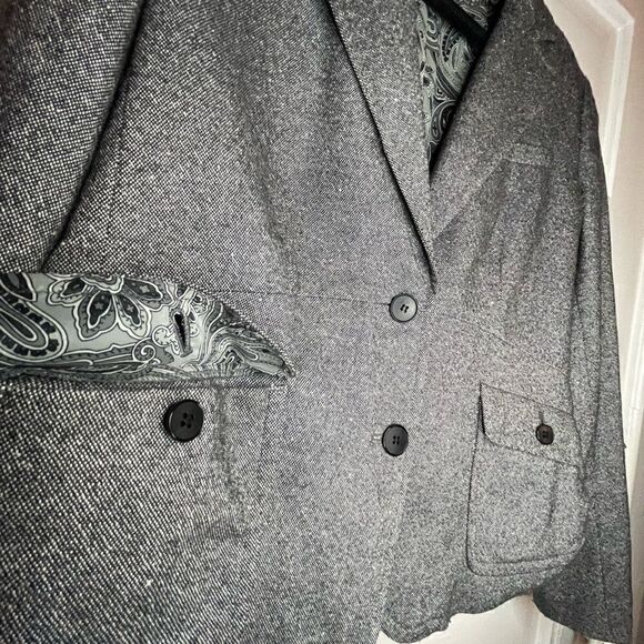 Talbots Wool Blend Lined Blazer - Picture 2 of 9